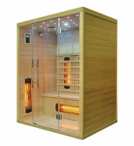Инфракрасная кабина (сауна) SaunaMagic Glass RCS Medium с керамическим нагревателем