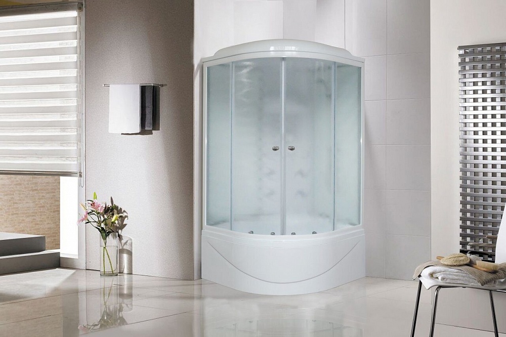 Душевая кабина Royal Bath 100BK3-WC с тропическим душем