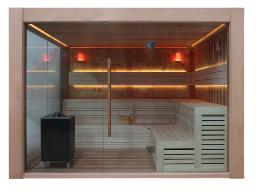 Финская сауна Broil Lux 2525 в ванную комнату