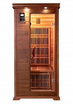 Инфракрасная сауна SaunaMagic Cedar CST Micro G одноместная - подходит для тренажерного зала